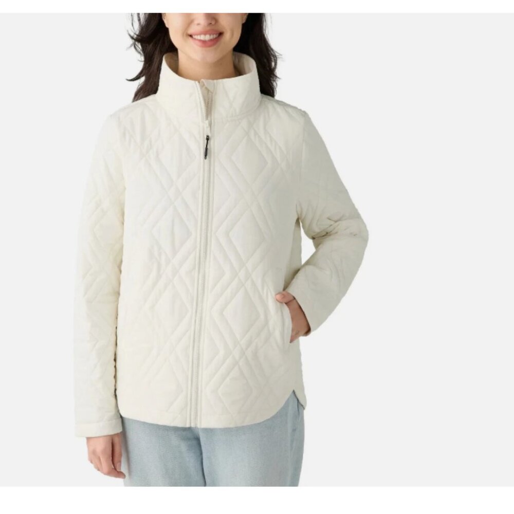 NEW! Voyager Ladies' Quilted Lightweight Jacket Size M